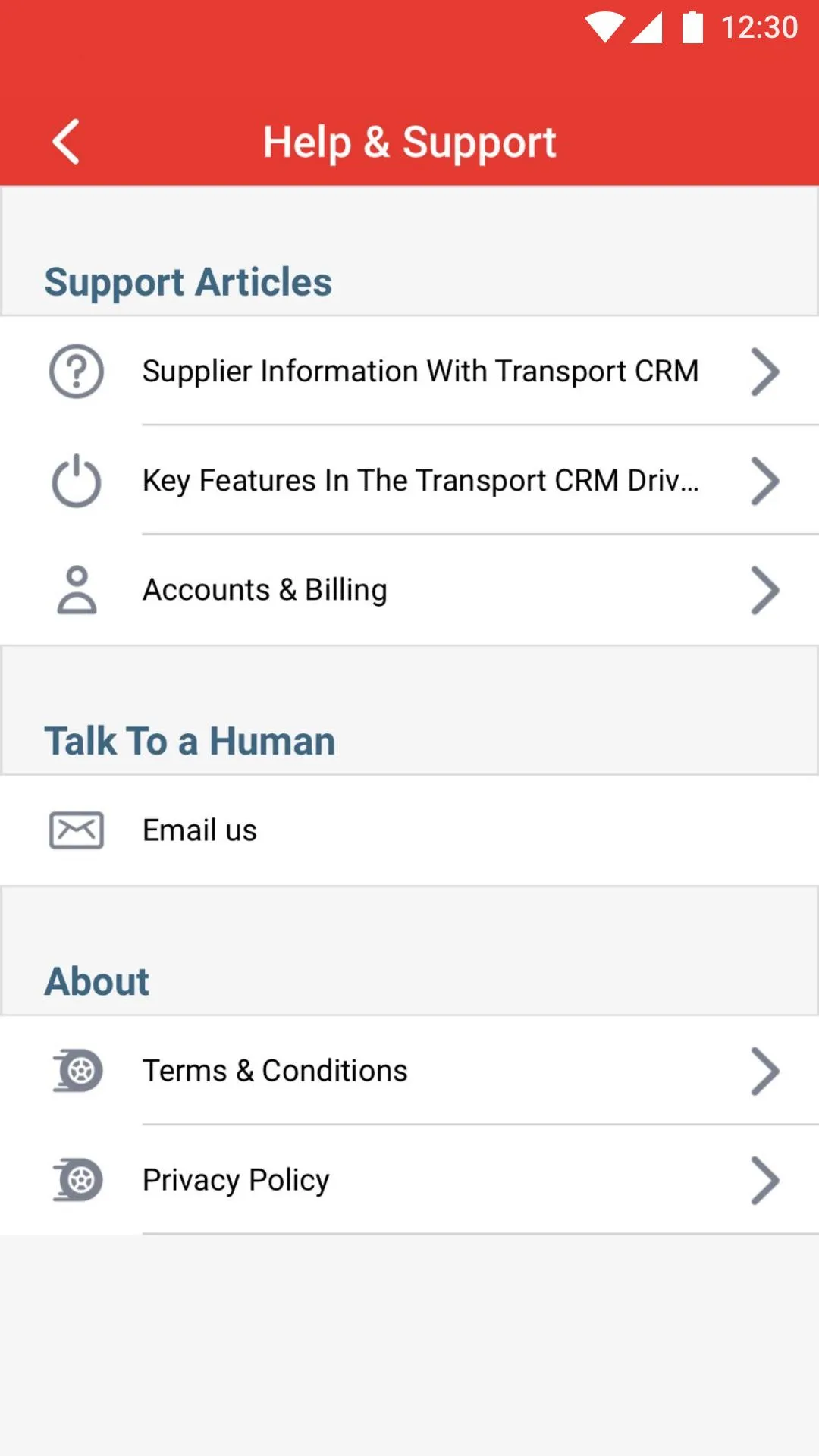 Transport CRM | Indus Appstore | Screenshot