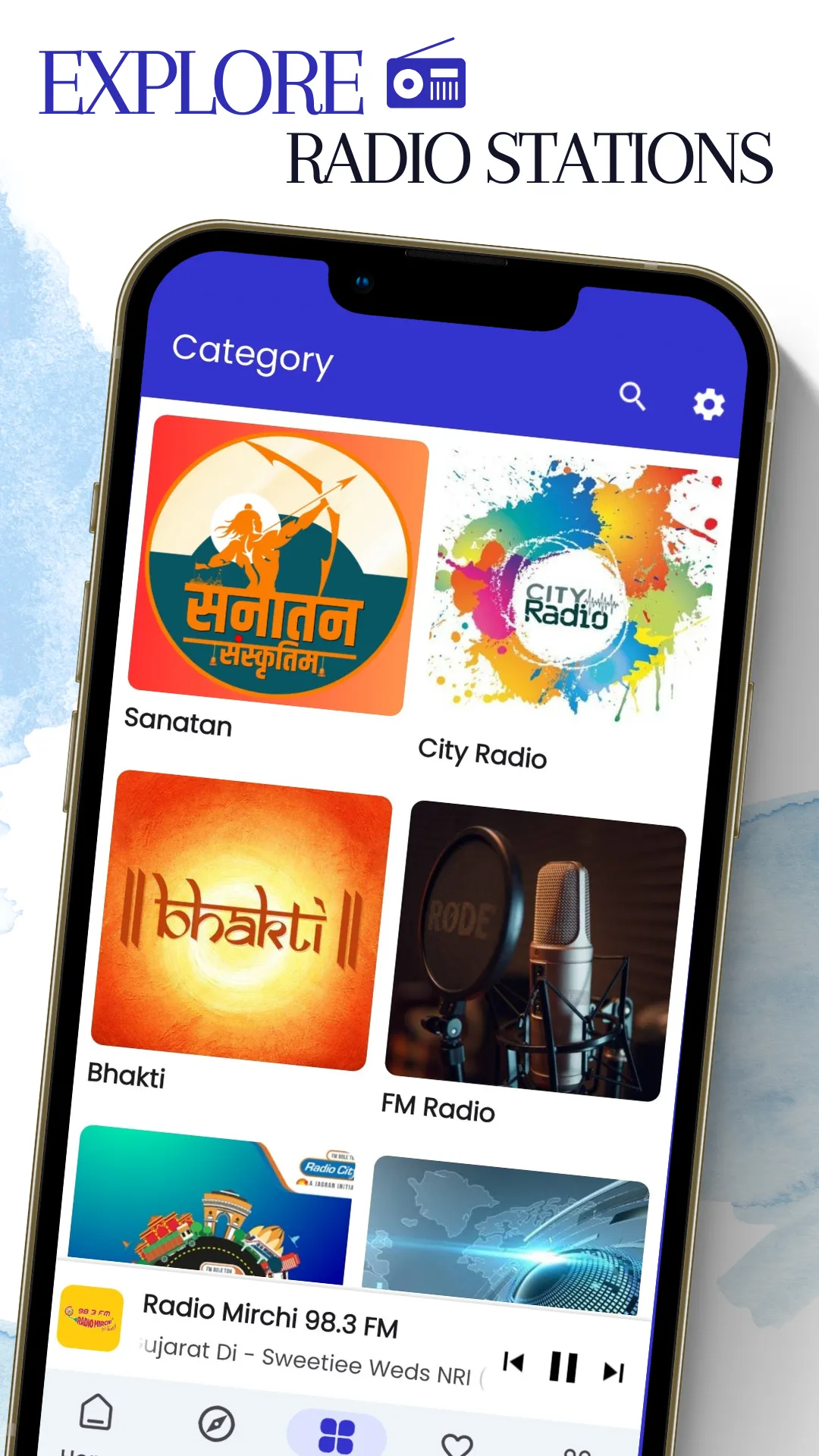 FM RADIO ONLINE : INDIA | Indus Appstore | Screenshot