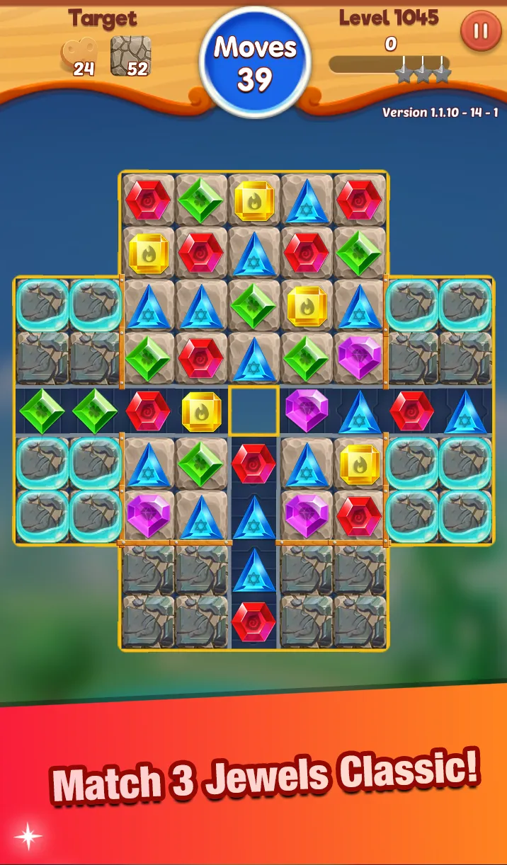 Jewels Crush : Match-3 | Indus Appstore | Screenshot