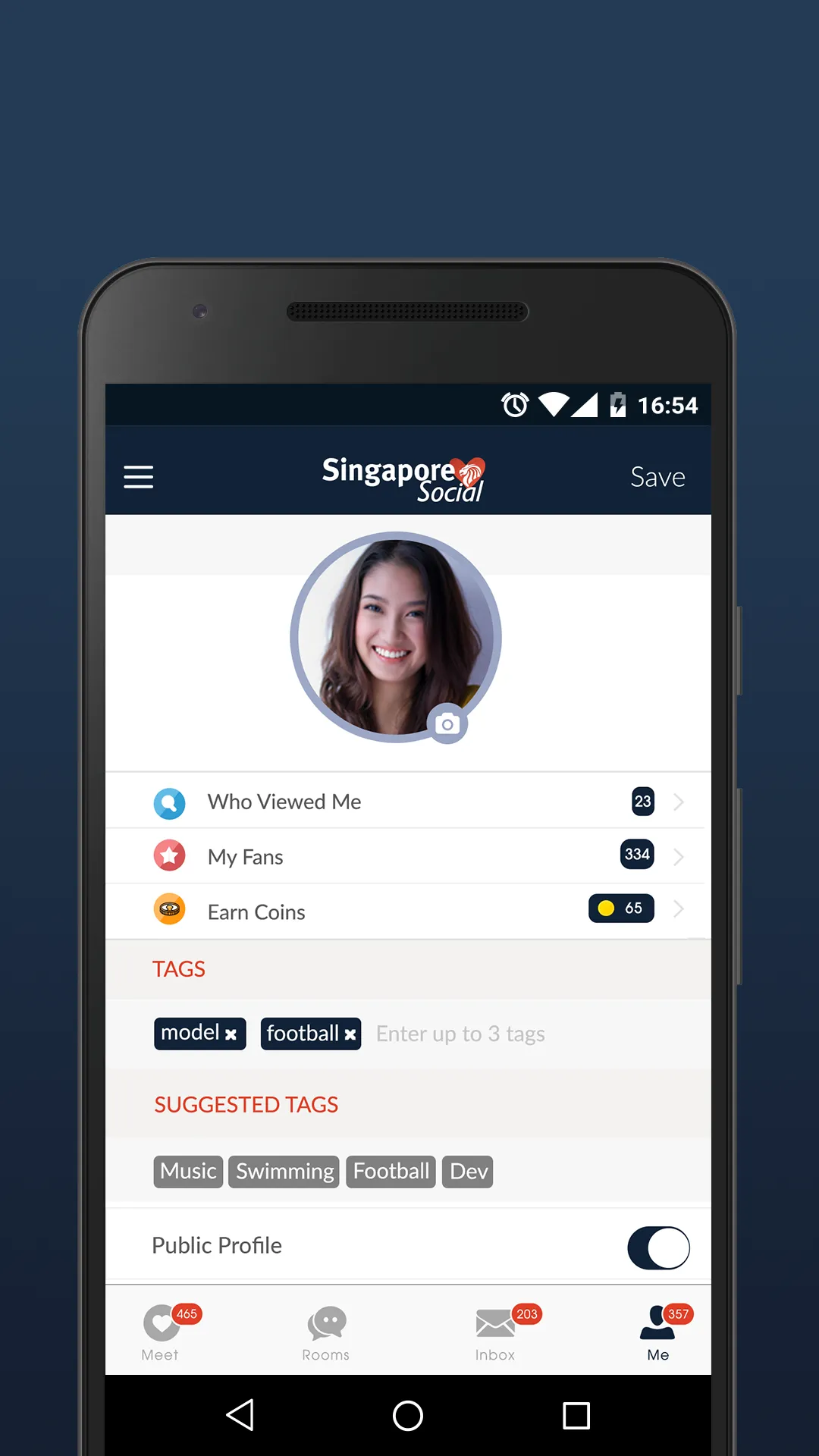 Dating in Singapore: Chat Meet | Indus Appstore | Screenshot