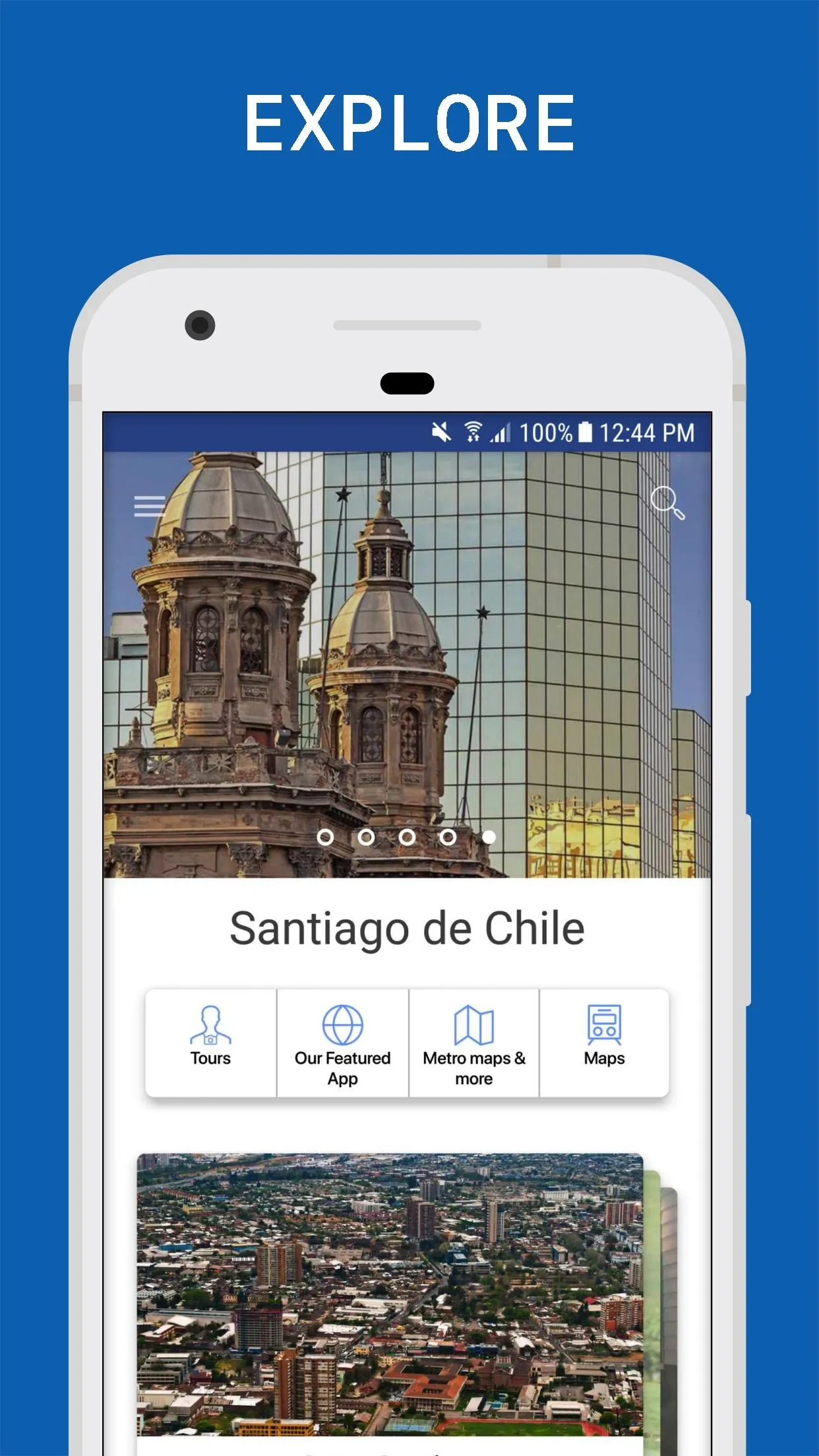 Santiago de Chile Travel Guide | Indus Appstore | Screenshot