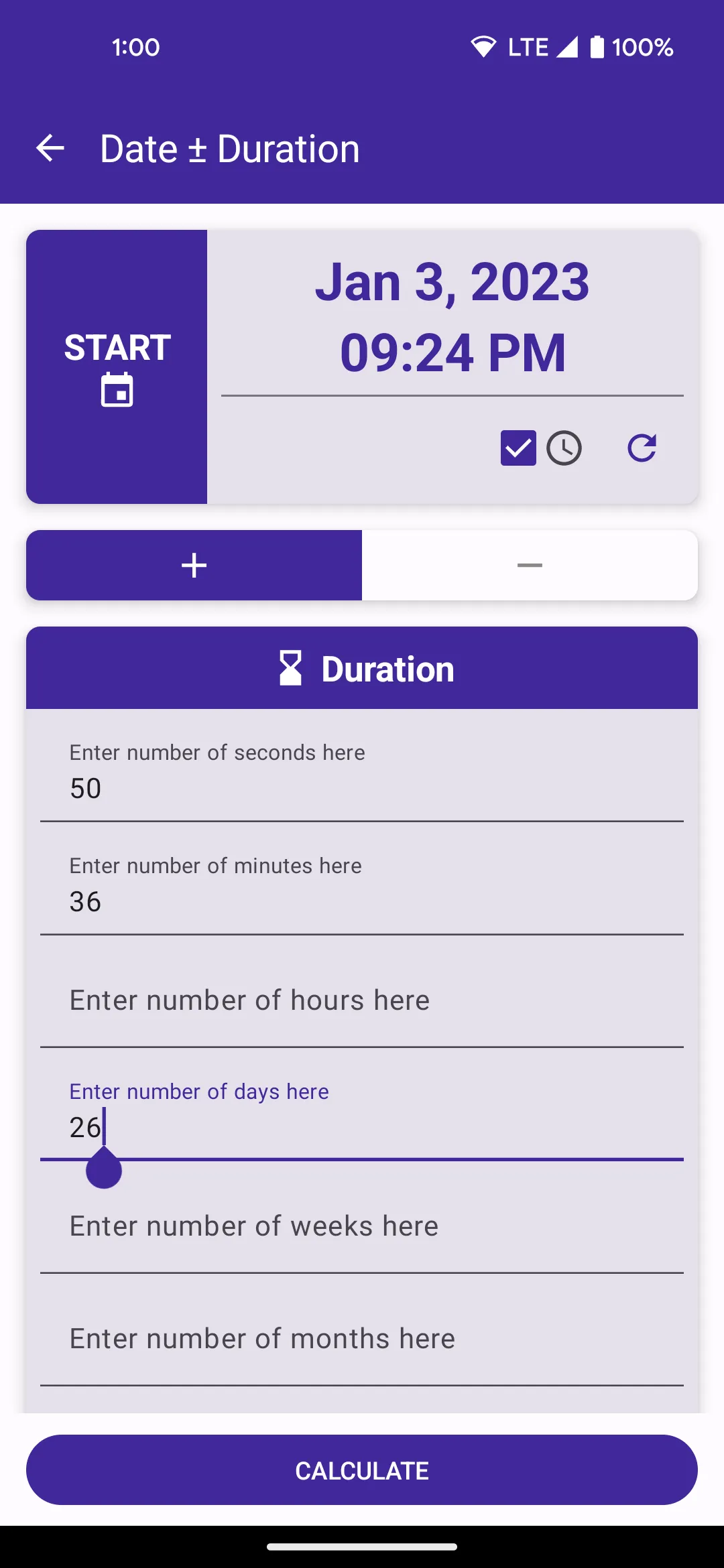 Date Calculator | Indus Appstore | Screenshot