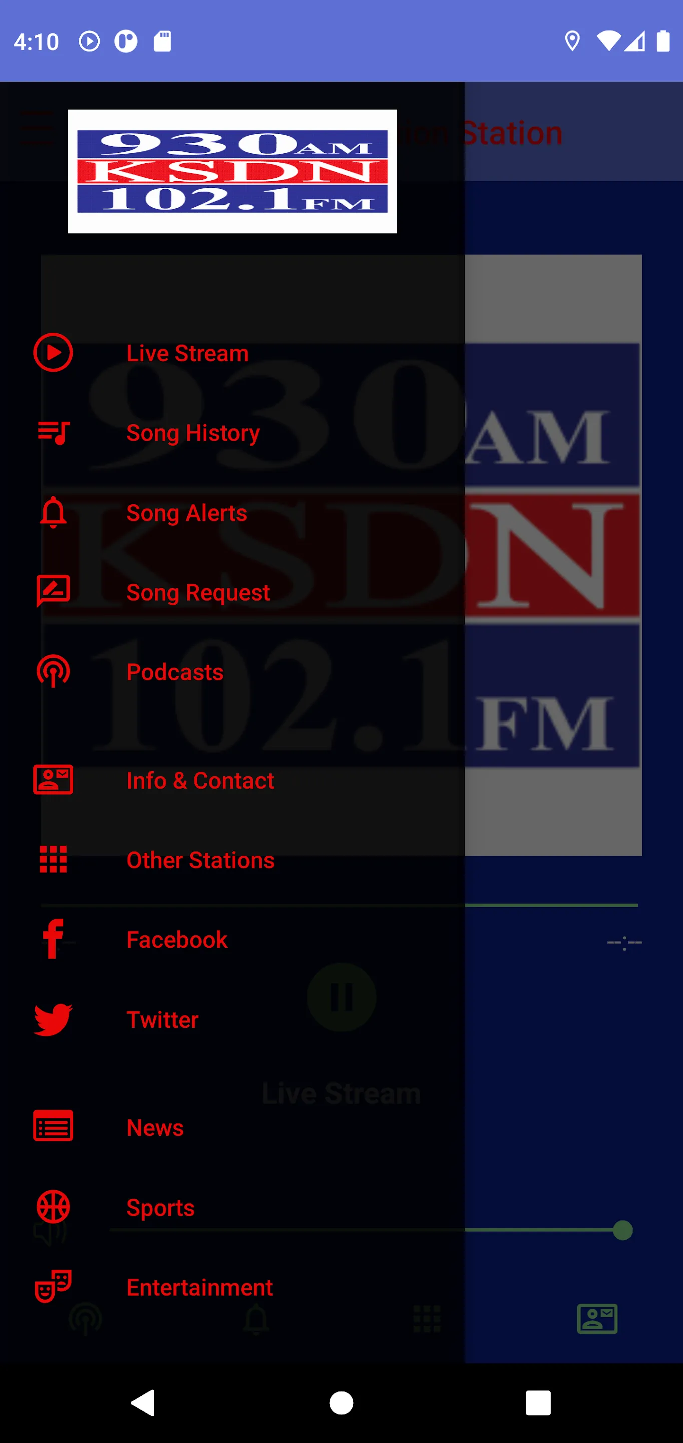 KSDN Radio | Indus Appstore | Screenshot