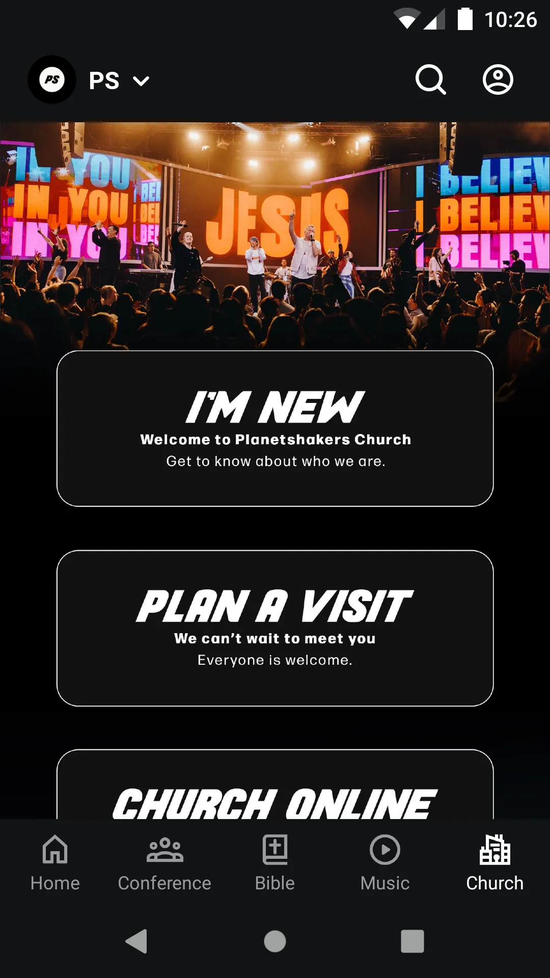 Planetshakers | Indus Appstore | Screenshot