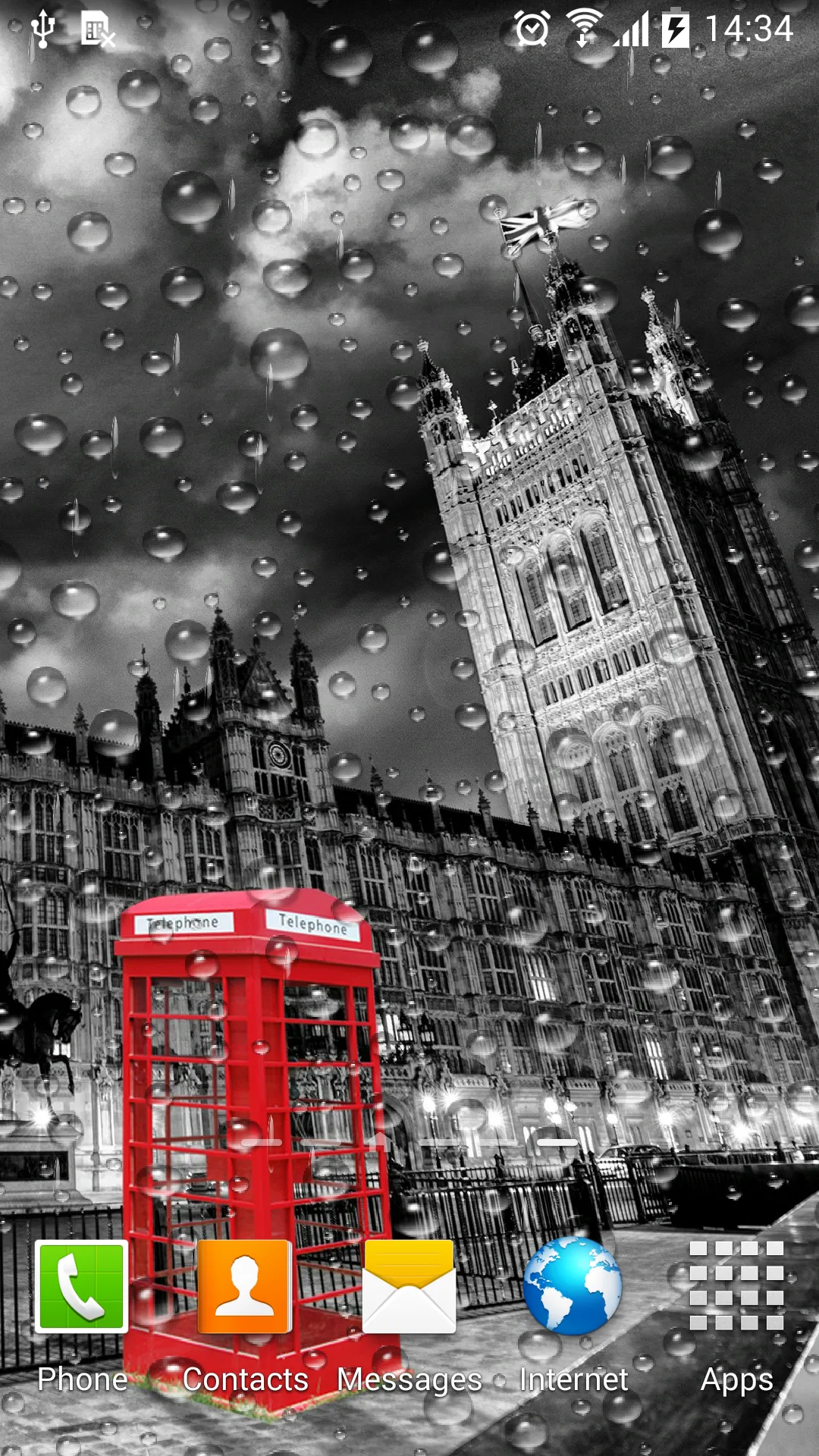 Rainy London Live Wallpaper | Indus Appstore | Screenshot