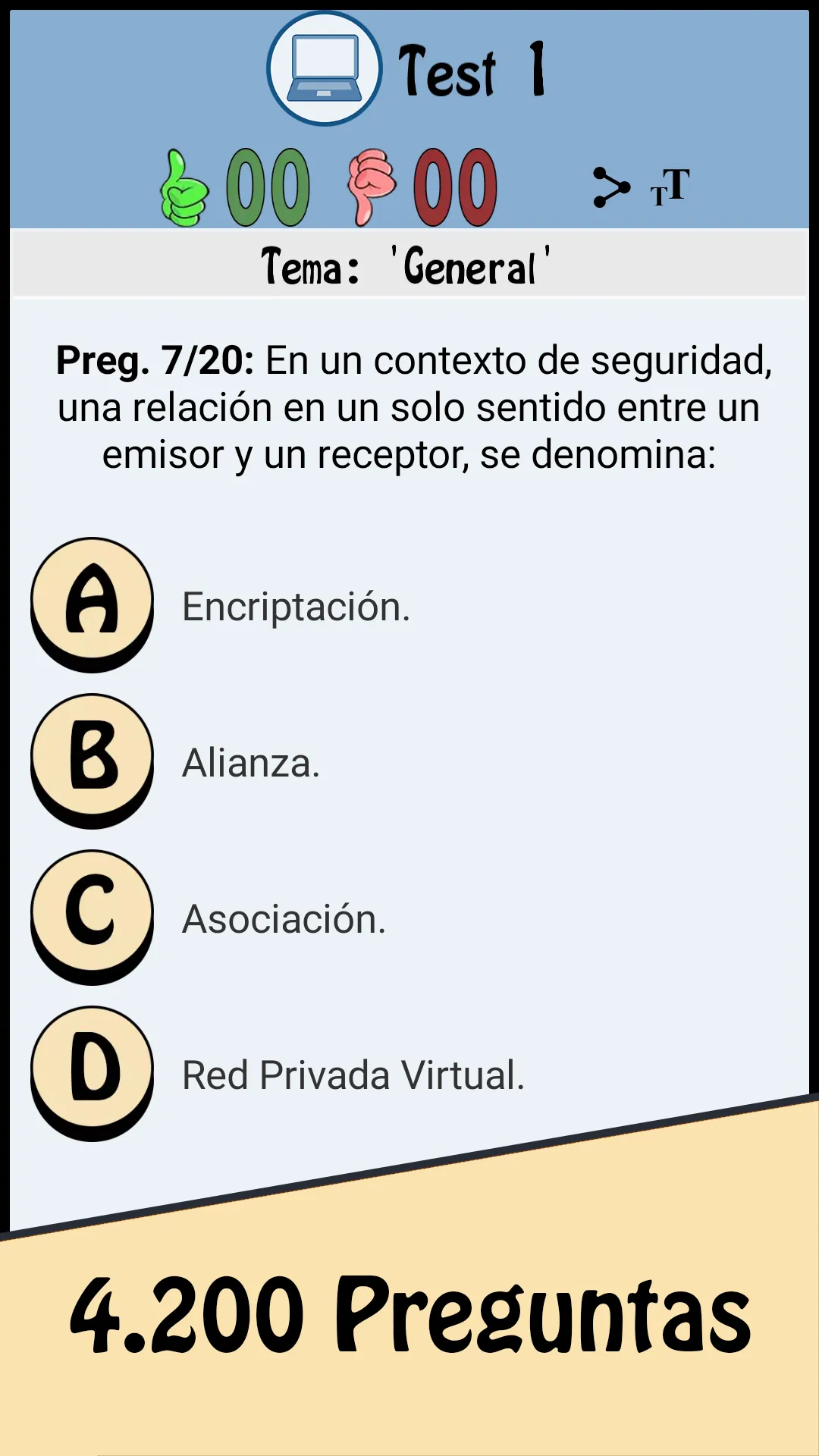 TestOpos Informática | Indus Appstore | Screenshot