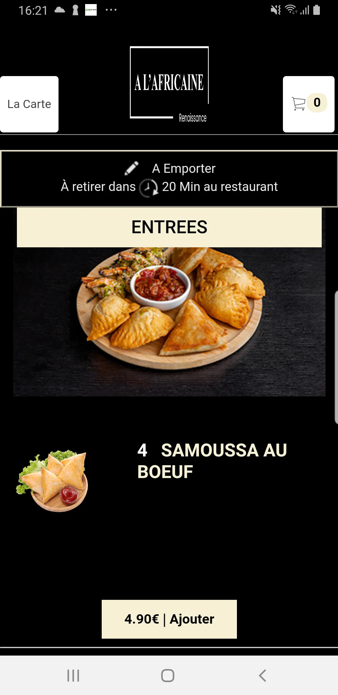 A L AFRICAINE | Indus Appstore | Screenshot