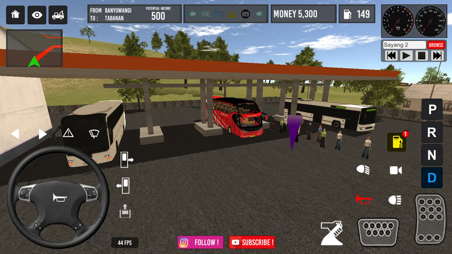 IDBS Bus Simulator | Indus Appstore | Screenshot