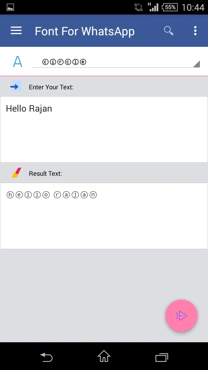 Fonts For WhatsApp - Stylish T | Indus Appstore | Screenshot