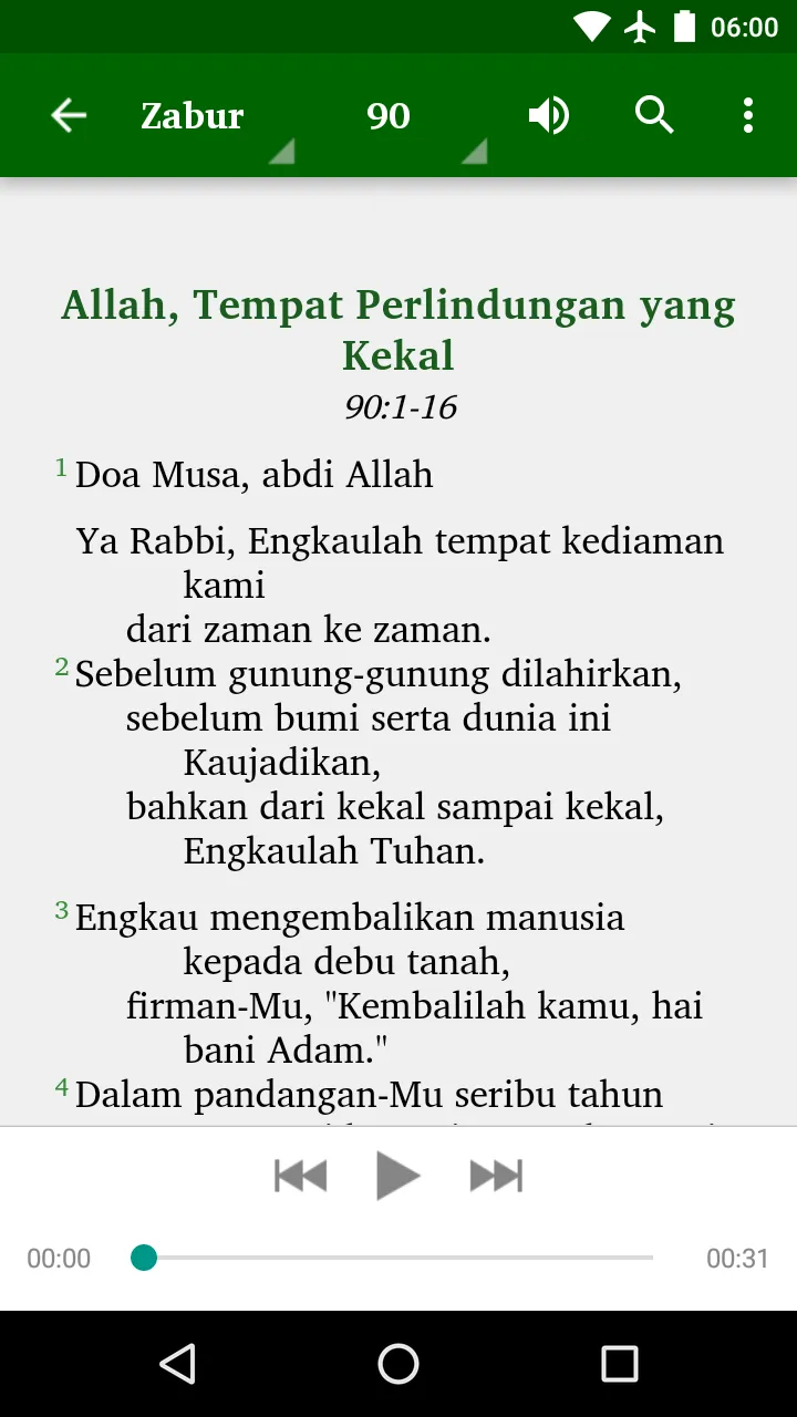 Kitab Suci Audio | Indus Appstore | Screenshot