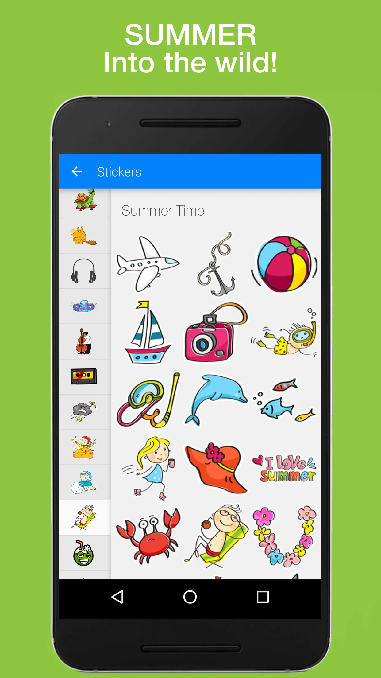 Seasonal Sticker Pack | Indus Appstore | Screenshot