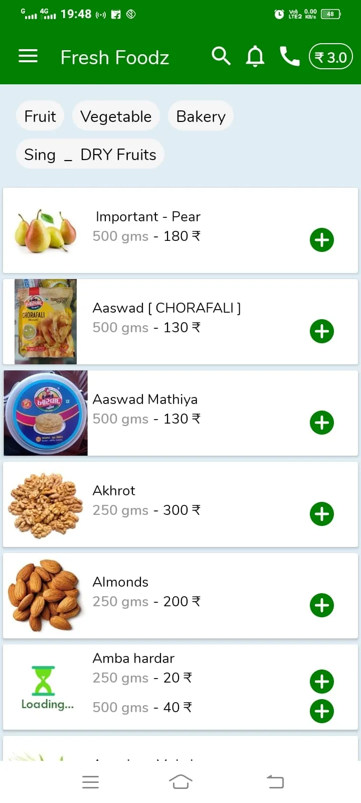 Fresh Foodz | Indus Appstore | Screenshot