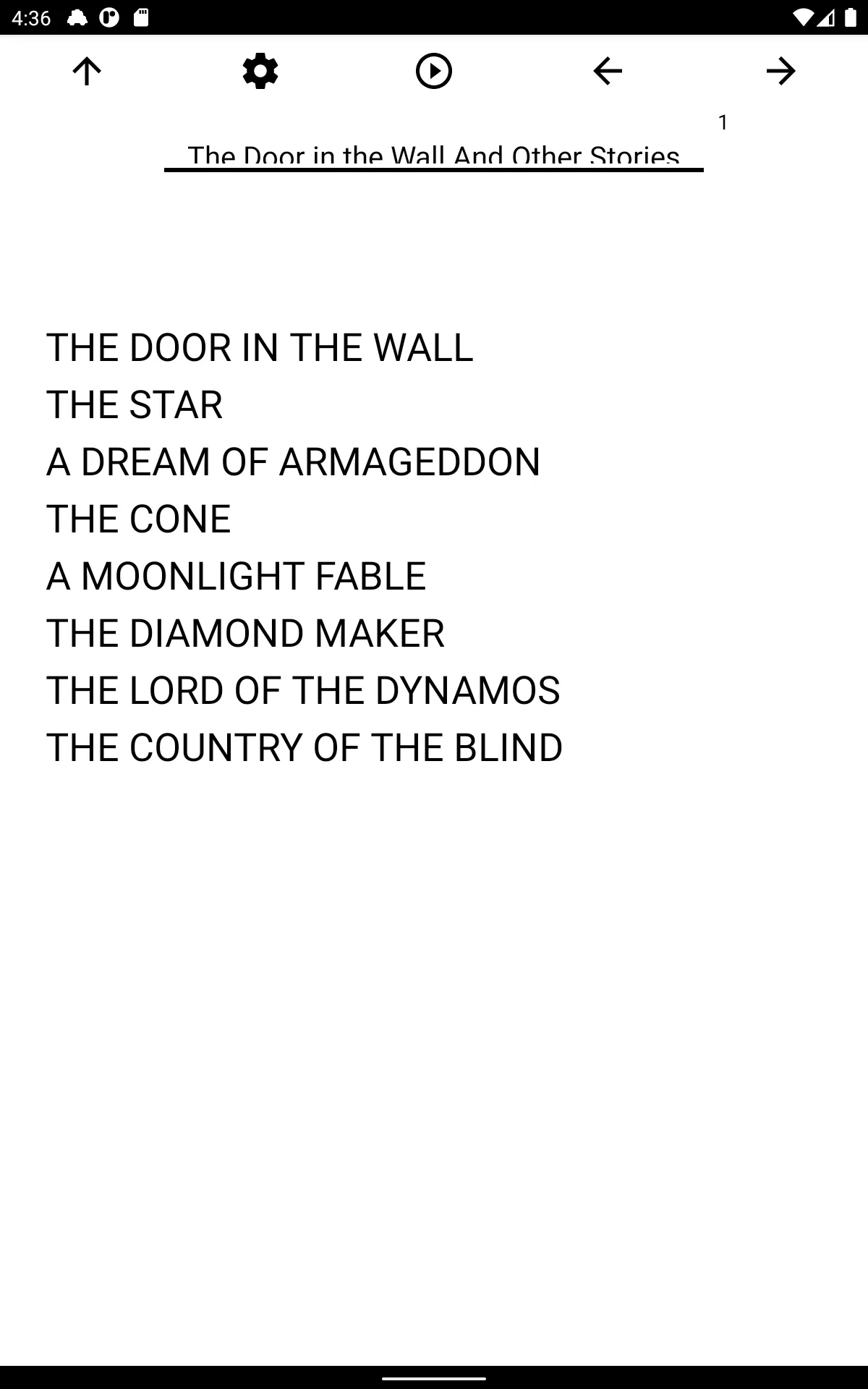 Book, The Door in the Wall And | Indus Appstore | Screenshot