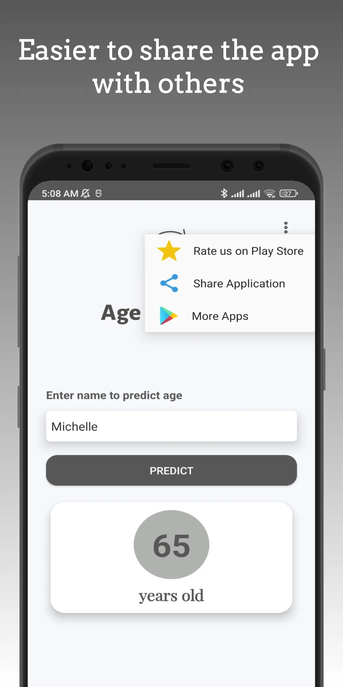 Age Predictor | Indus Appstore | Screenshot