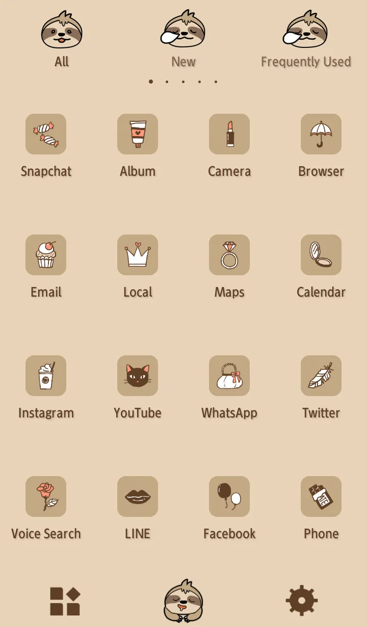 Goodnight Sloth Theme +HOME | Indus Appstore | Screenshot