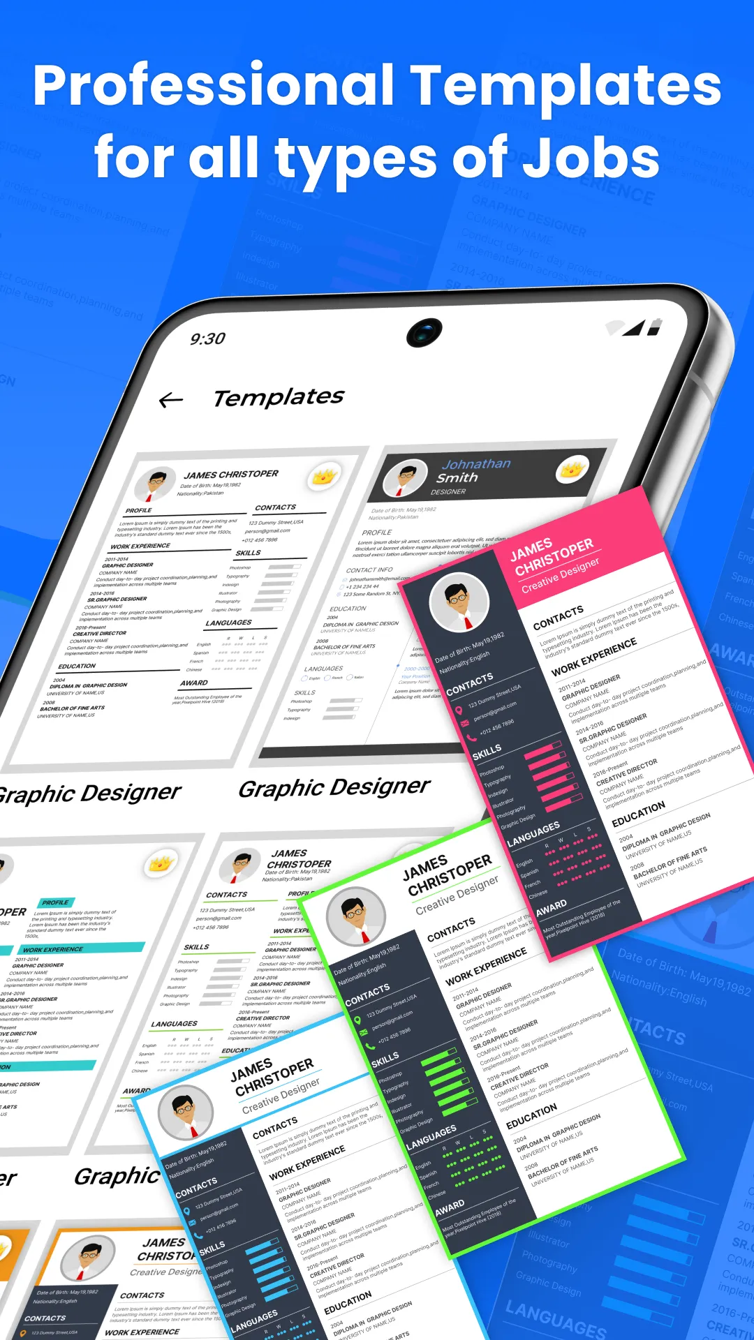 Resume Builder CV Maker App | Indus Appstore | Screenshot