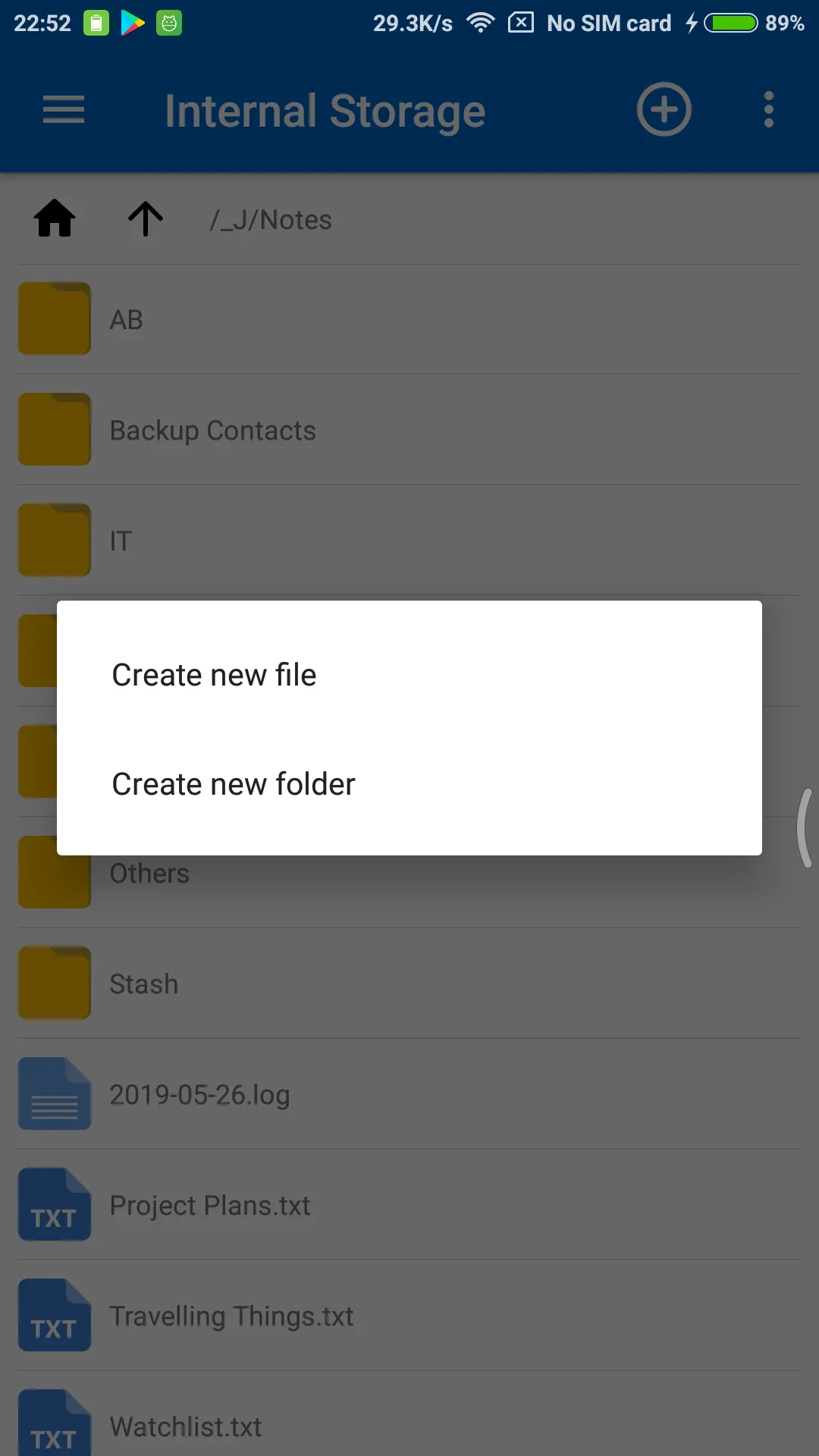 Just Notepad - w/ File Browser | Indus Appstore | Screenshot