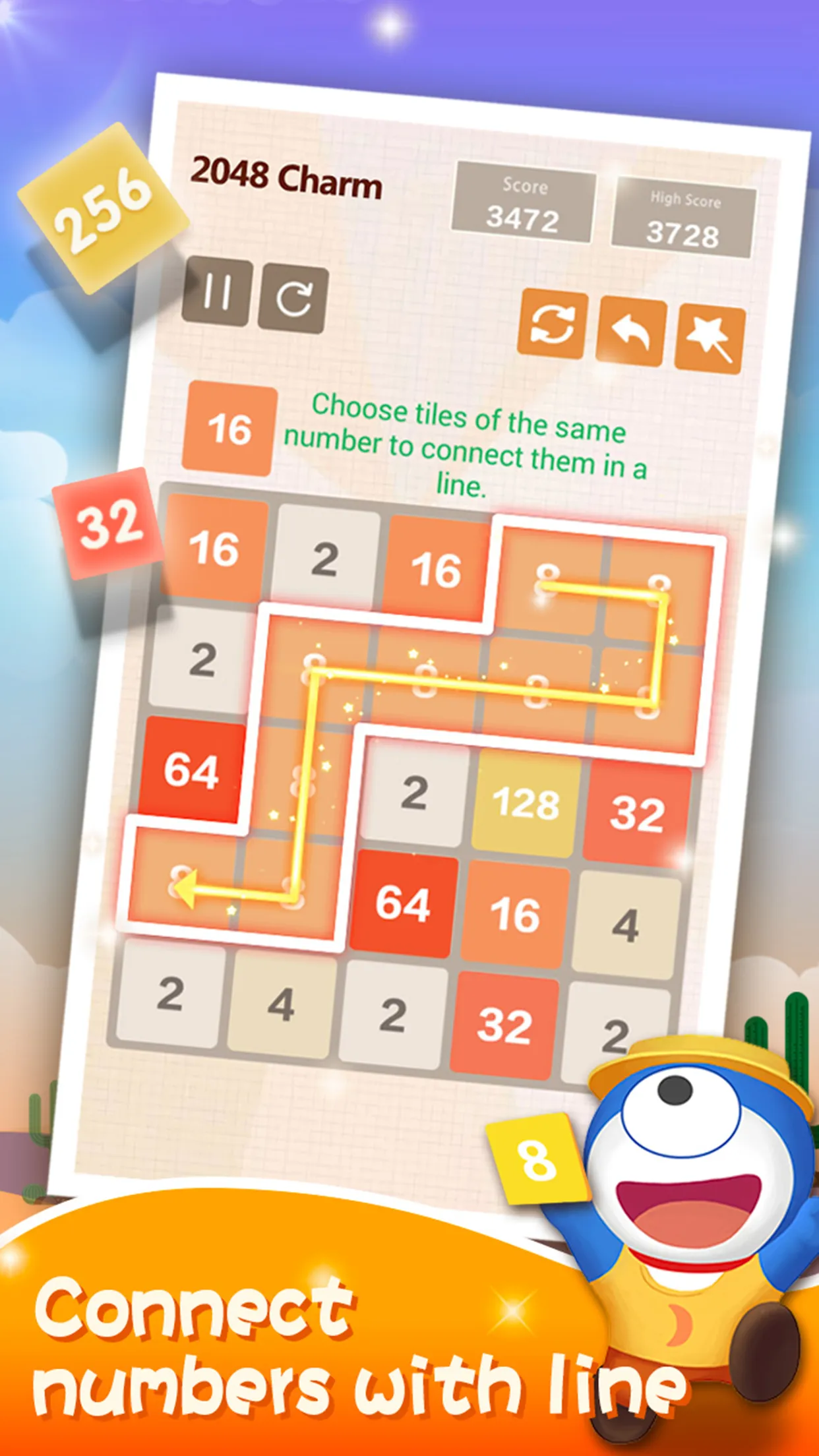 Number Charm: 2048 Games | Indus Appstore | Screenshot