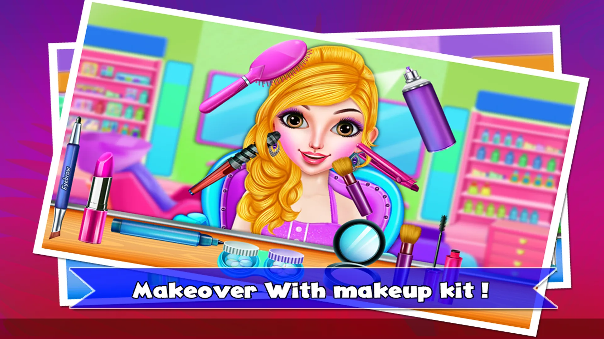 Beauty Girl Make up Salon | Indus Appstore | Screenshot