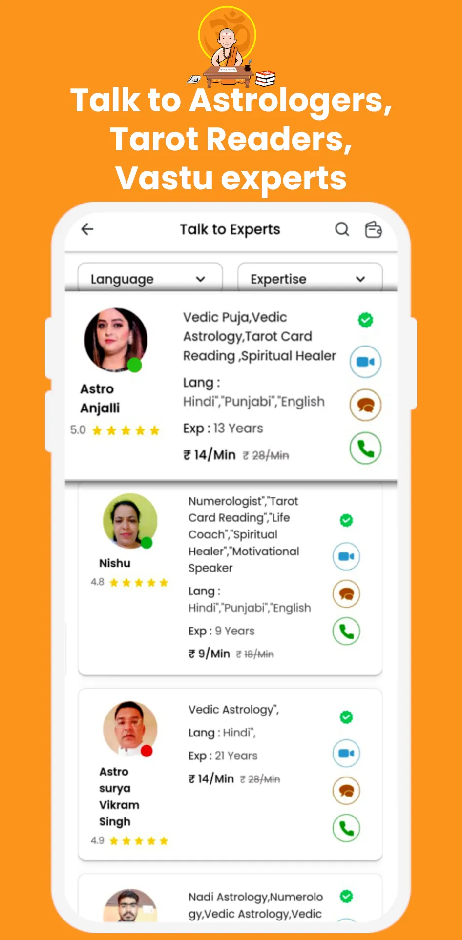 AstroPanditOm-Talk &Chat Astro | Indus Appstore | Screenshot