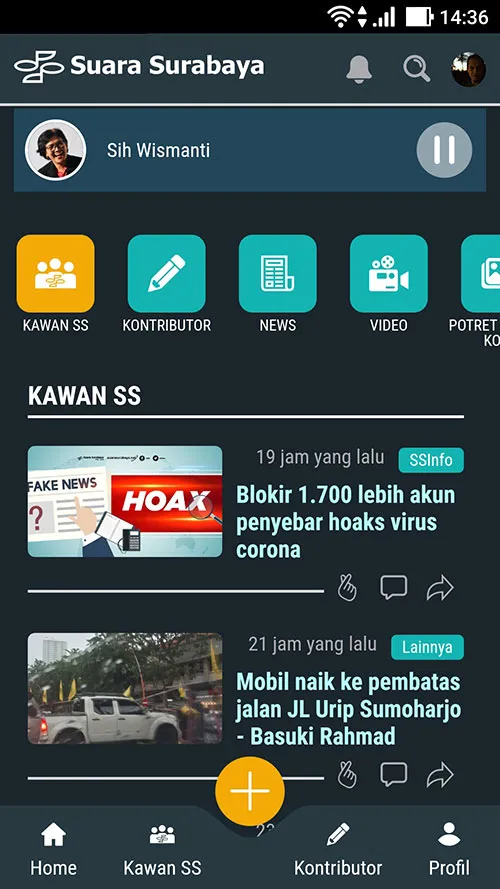 Suara Surabaya Mobile | Indus Appstore | Screenshot