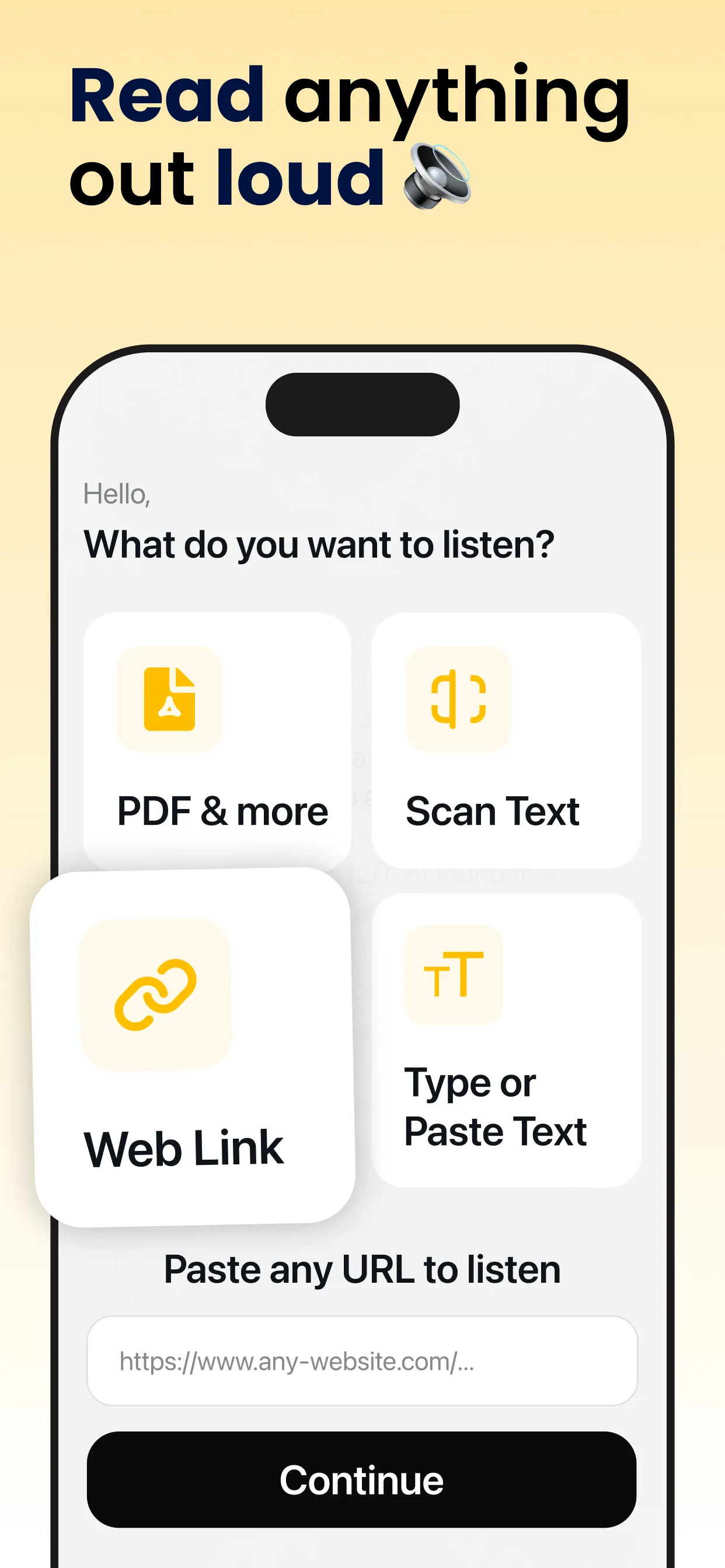 Listen AI: Text to Speech | Indus Appstore | Screenshot