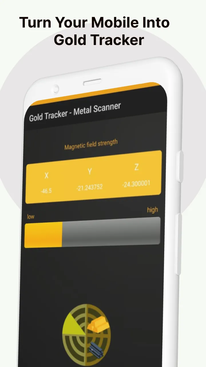 Gold Tracker - Metal Scanner | Indus Appstore | Screenshot