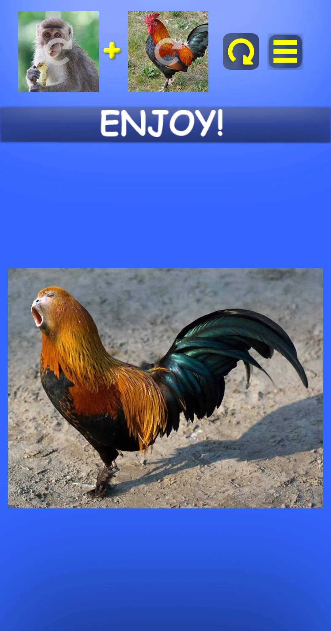 Mix Aminals. Animal morphing | Indus Appstore | Screenshot