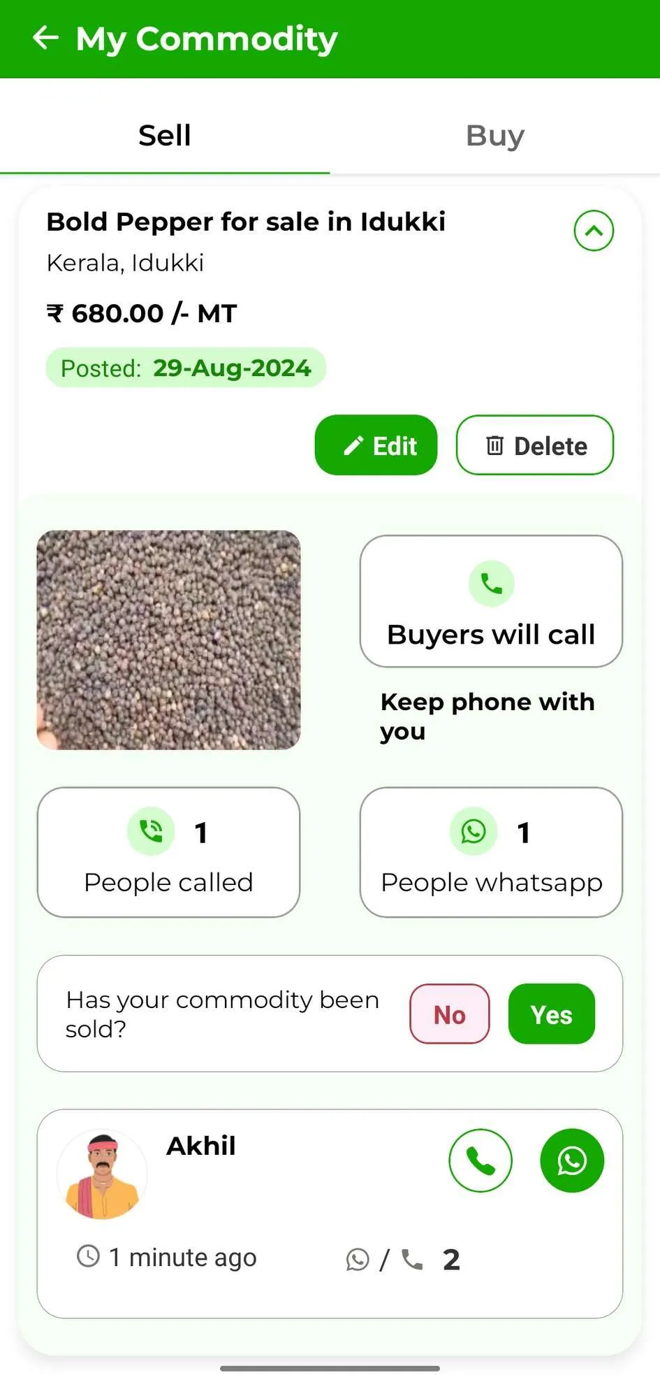 commodityonline Agri B2B Mandi | Indus Appstore | Screenshot