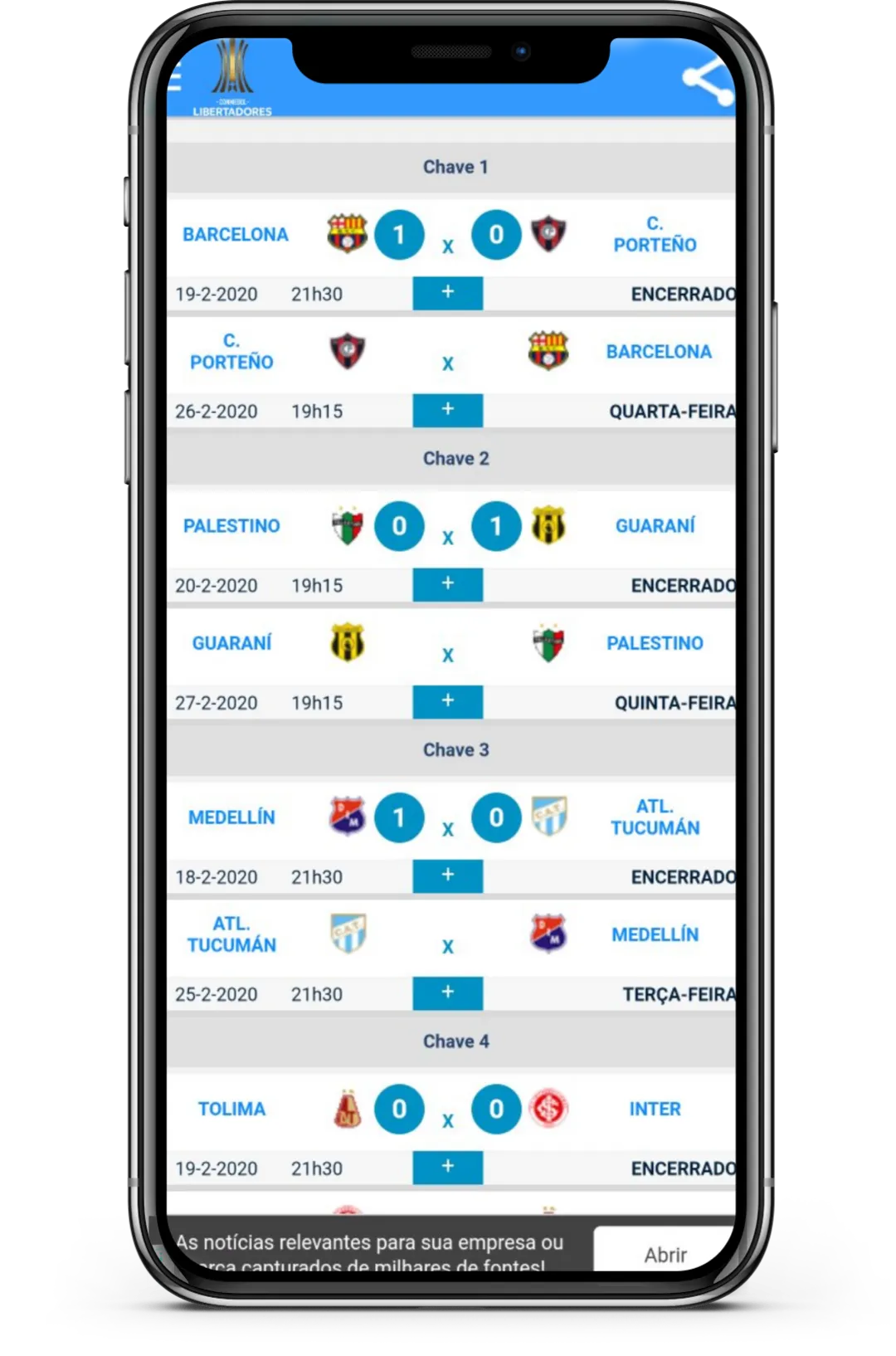 Libertadores 2024 Jogos | Indus Appstore | Screenshot