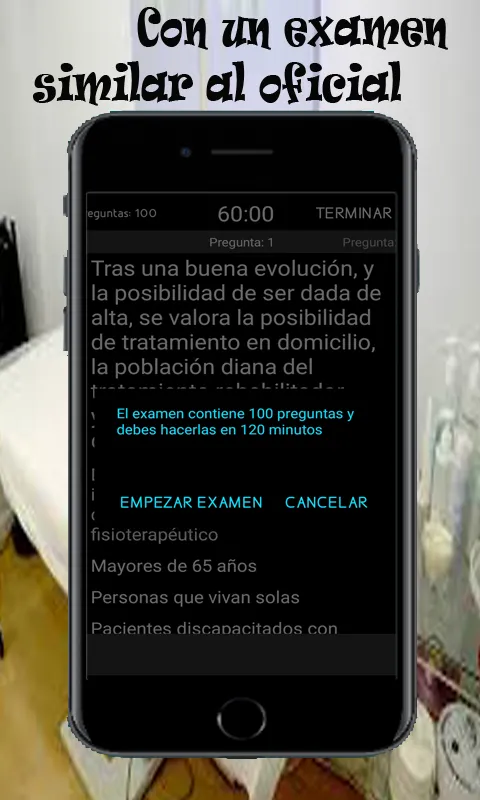 Test  fisioterapia | Indus Appstore | Screenshot