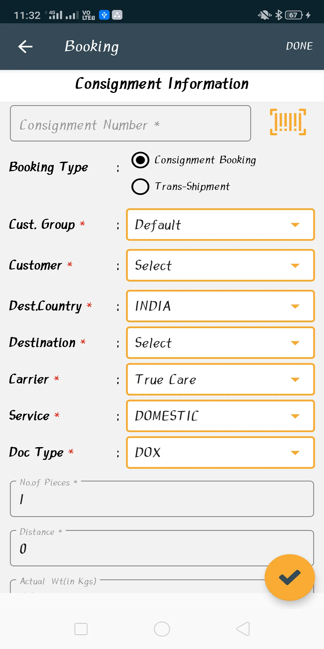 True Care | Courier Delivery S | Indus Appstore | Screenshot