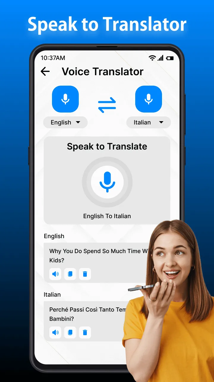 AI Voice Language Translator | Indus Appstore | Screenshot