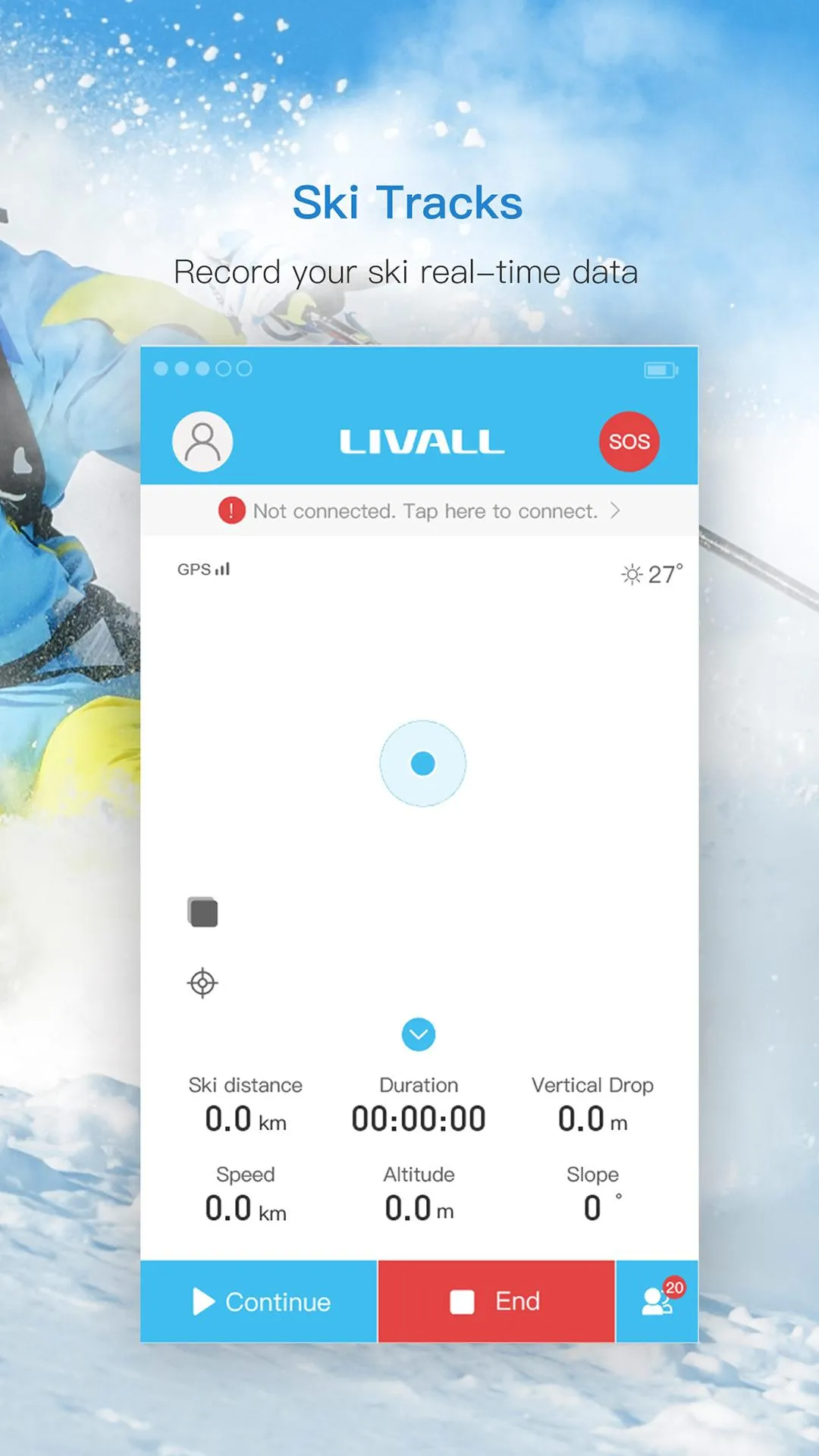 LIVALLSkiing | Indus Appstore | Screenshot