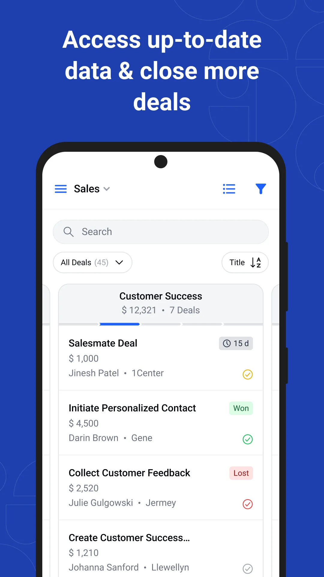 Salesmate - Sales CRM | Indus Appstore | Screenshot