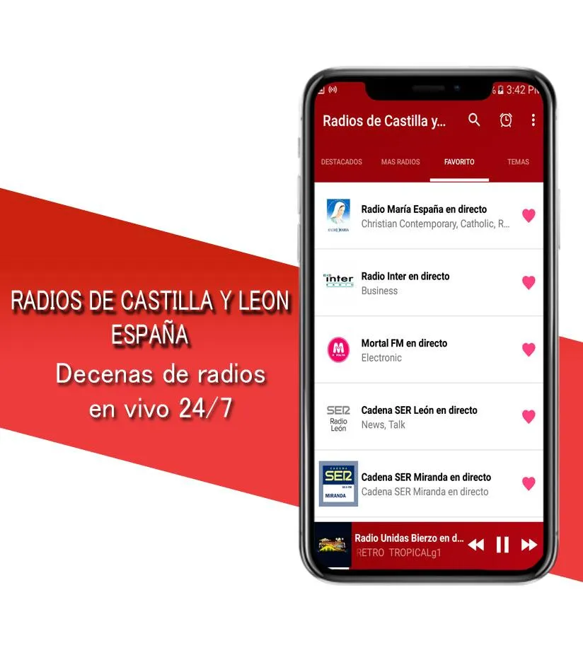 Radio Castilla y León España | Indus Appstore | Screenshot