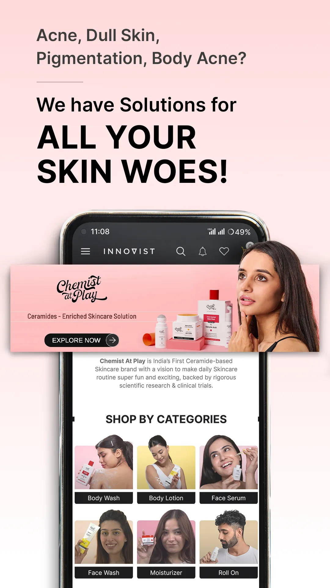 Innovist: Hair, Skin, Sun Care | Indus Appstore | Screenshot