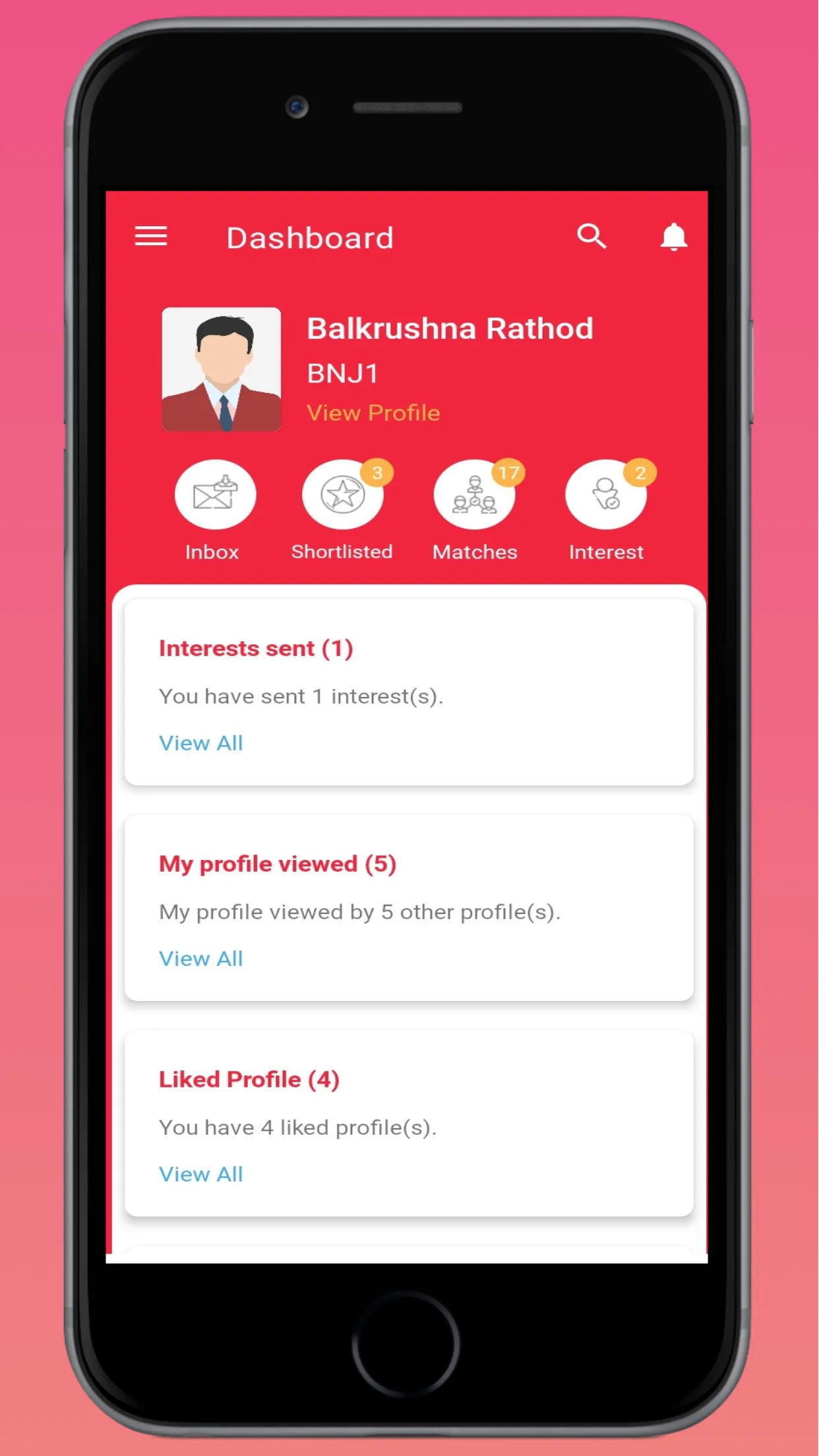 Vaaya - Banjara Marriage App | Indus Appstore | Screenshot