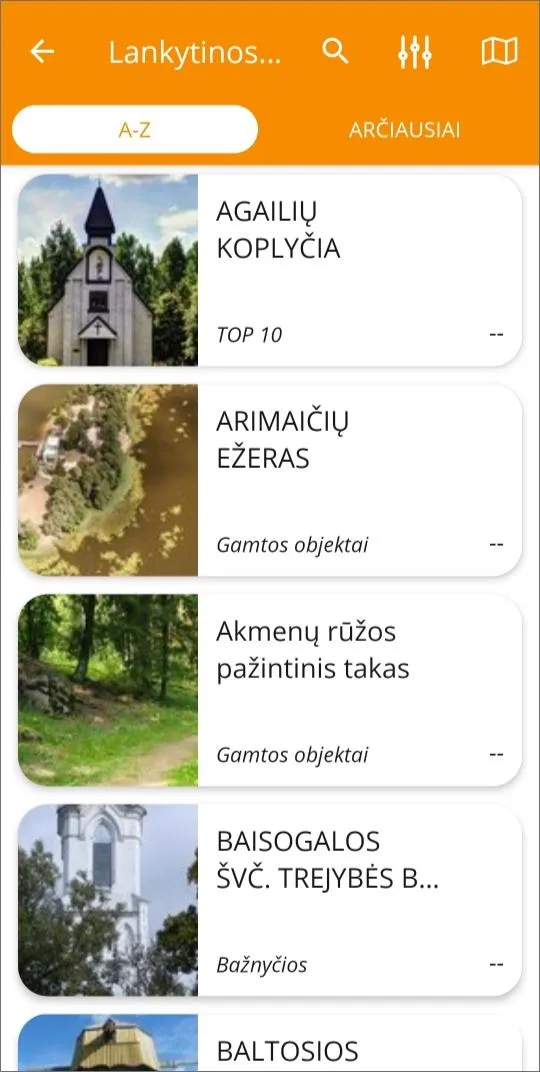 Šiaulių regiono gidas | Indus Appstore | Screenshot