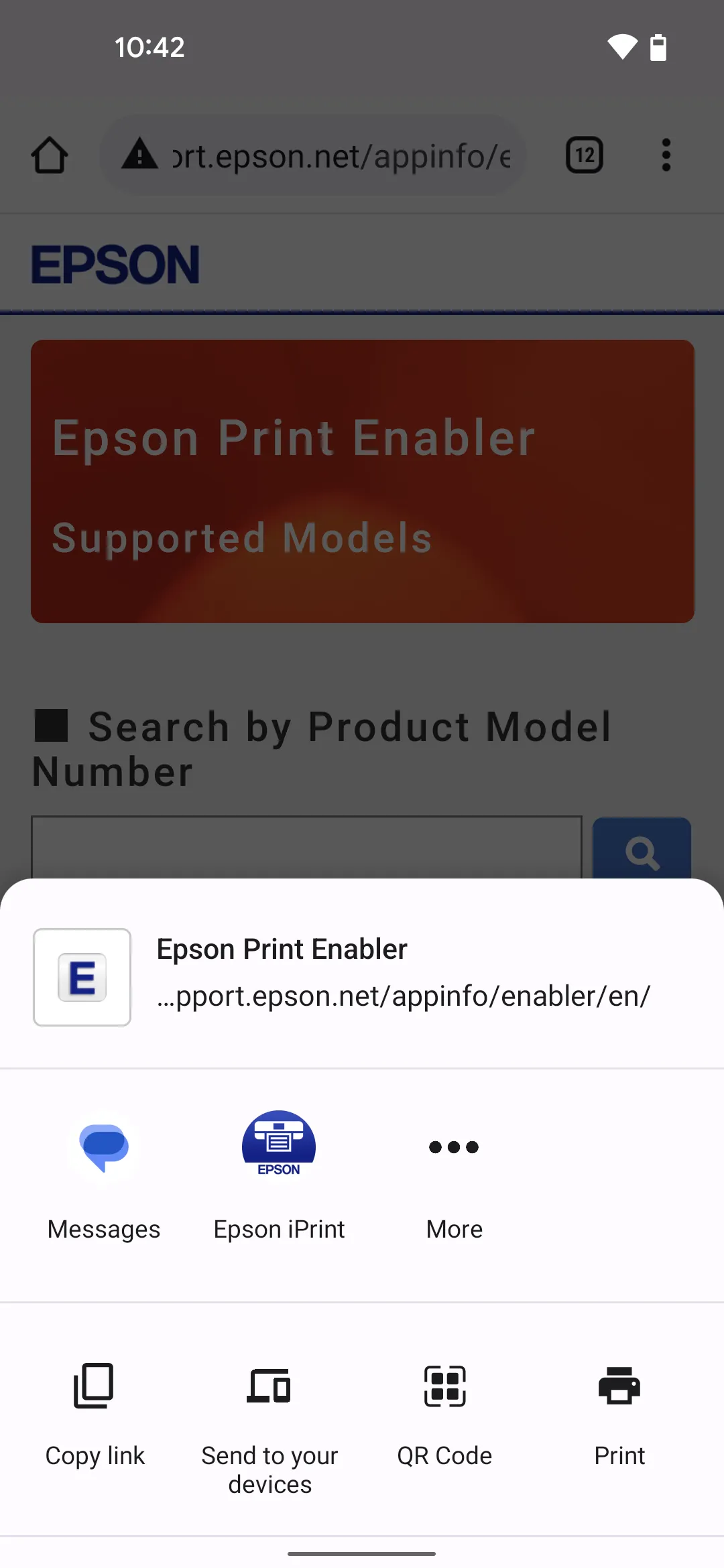 Epson Print Enabler | Indus Appstore | Screenshot