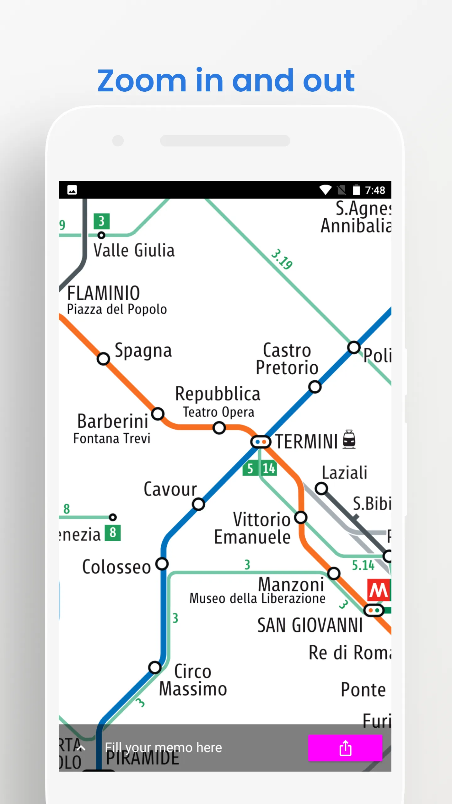 Rome ATAC Metro Travel Guide | Indus Appstore | Screenshot