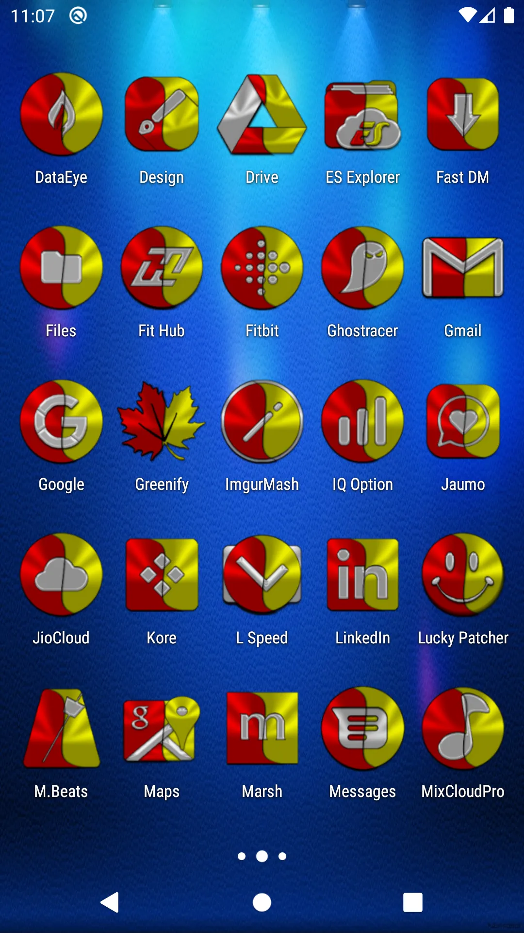 Red and Yellow Icon Pack | Indus Appstore | Screenshot