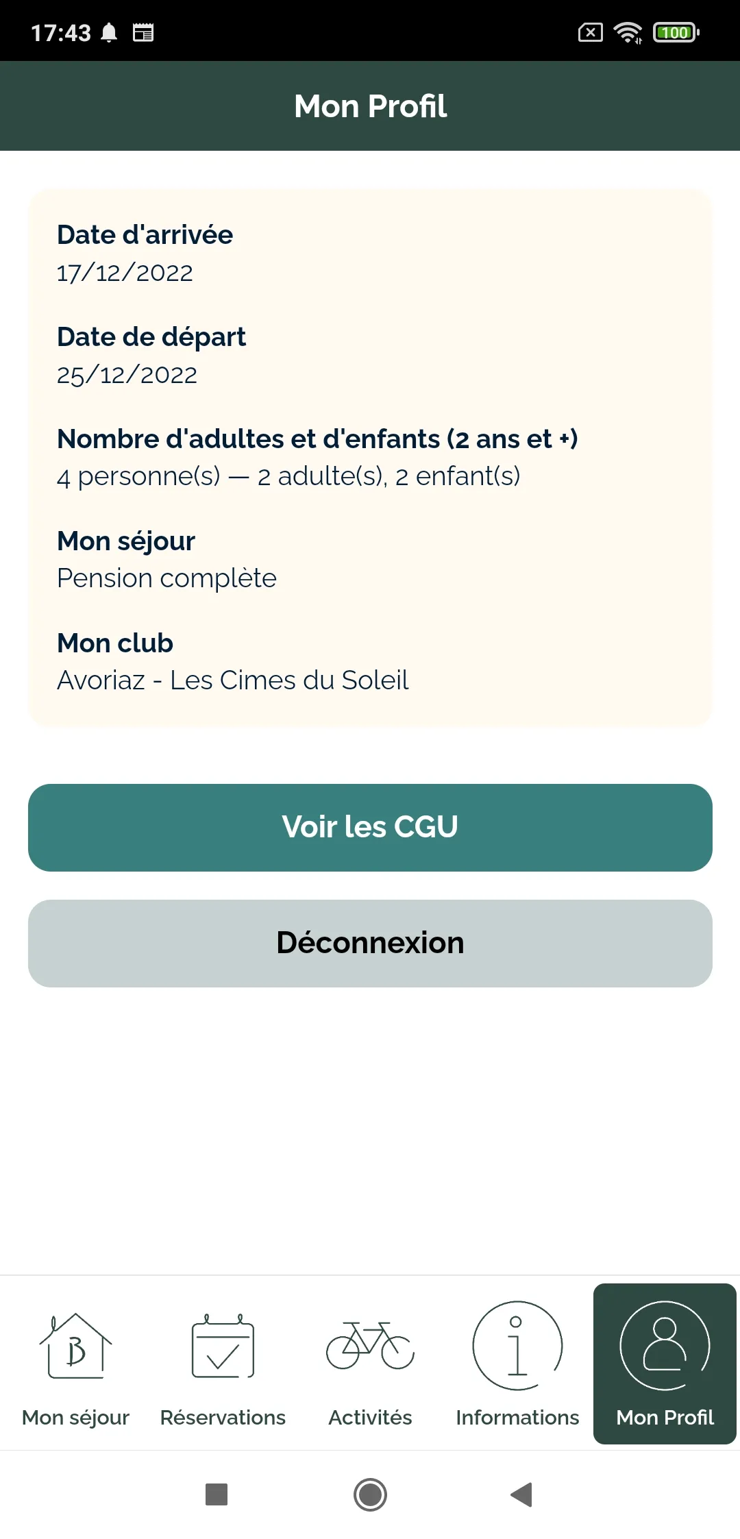 Mon Séjour Belambra | Indus Appstore | Screenshot