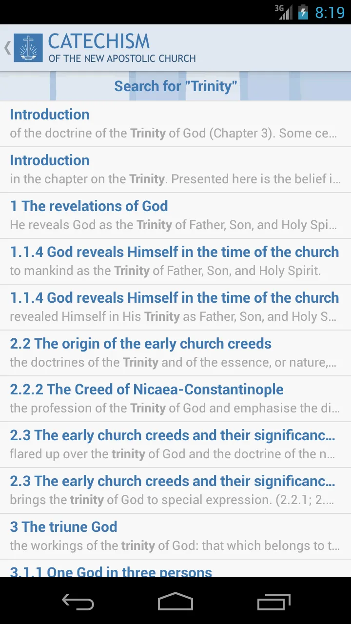 naccatechism | Indus Appstore | Screenshot