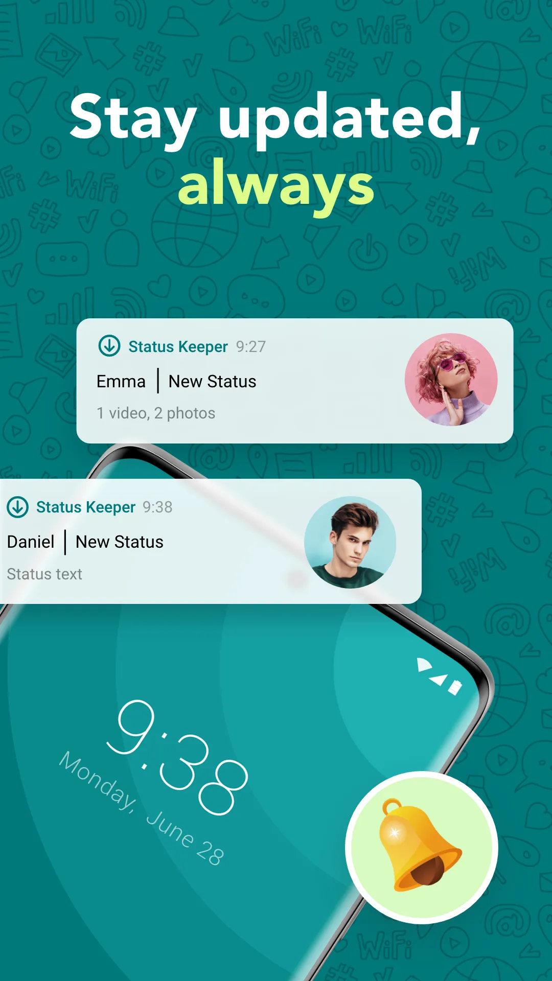 Status Keeper | Indus Appstore | Screenshot