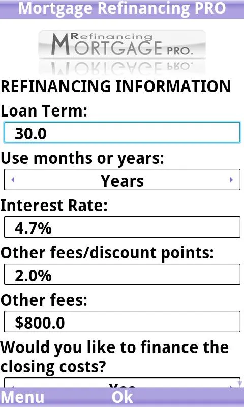 Mortgage Refinancing PRO | Indus Appstore | Screenshot