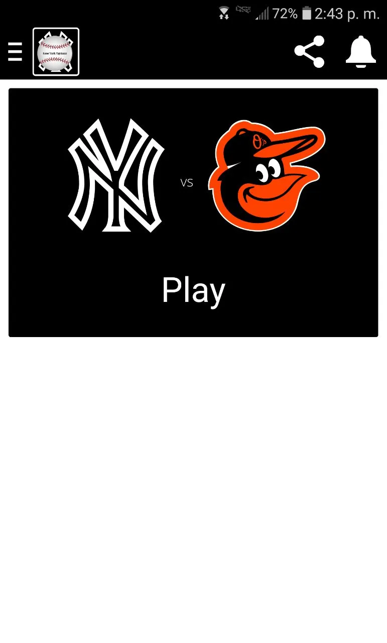 Baseball Yankees Game Highligh | Indus Appstore | Screenshot