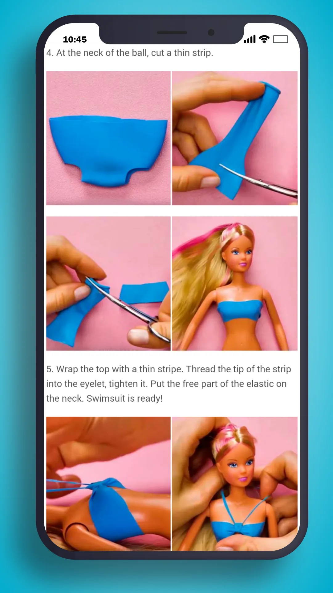 How to make dolls clothes . | Indus Appstore | Screenshot