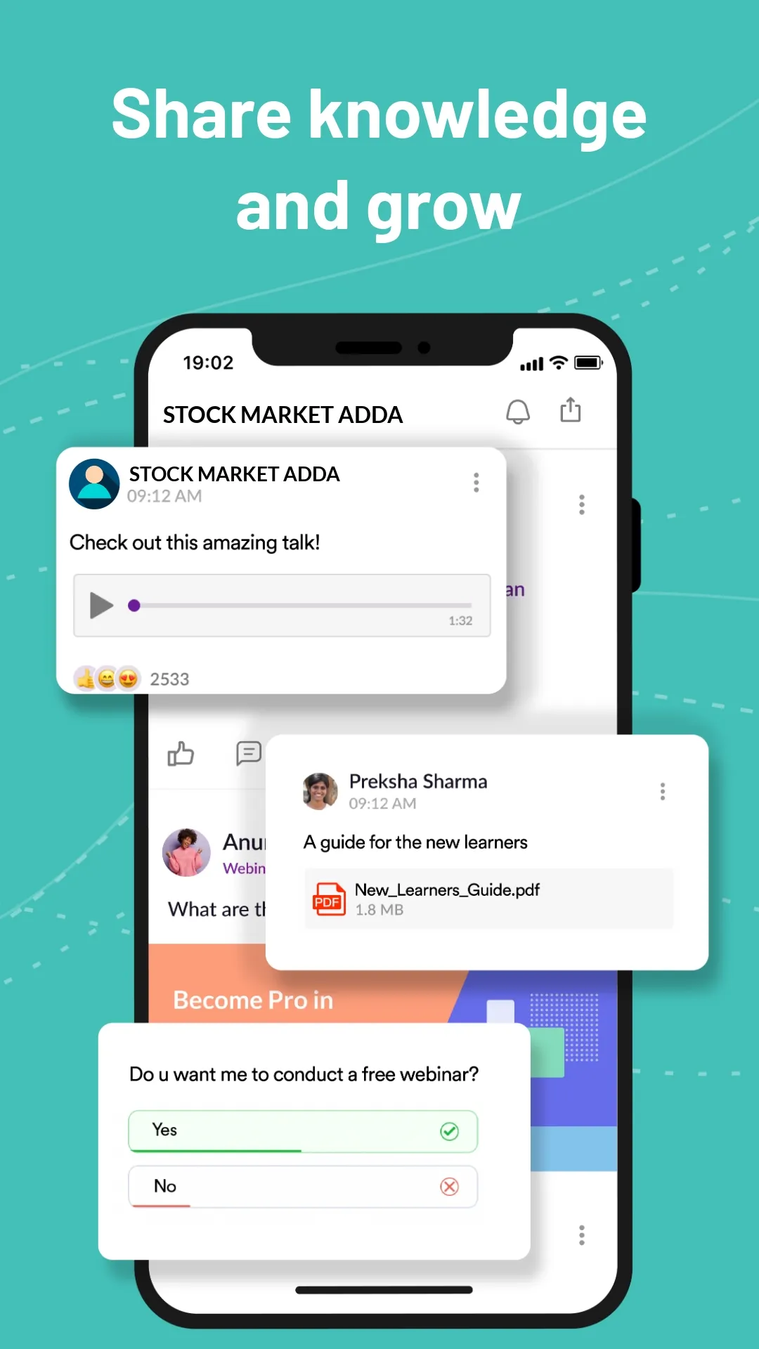 STOCK MARKET ADDA | Indus Appstore | Screenshot