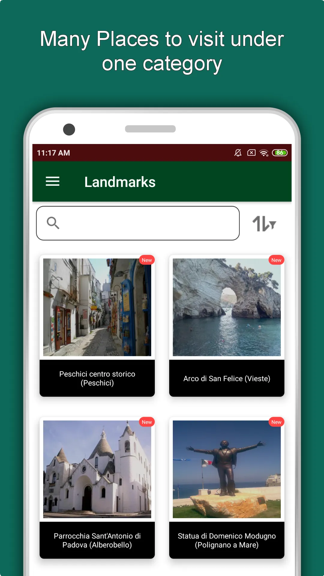 Puglia Travel & Explore, Offli | Indus Appstore | Screenshot